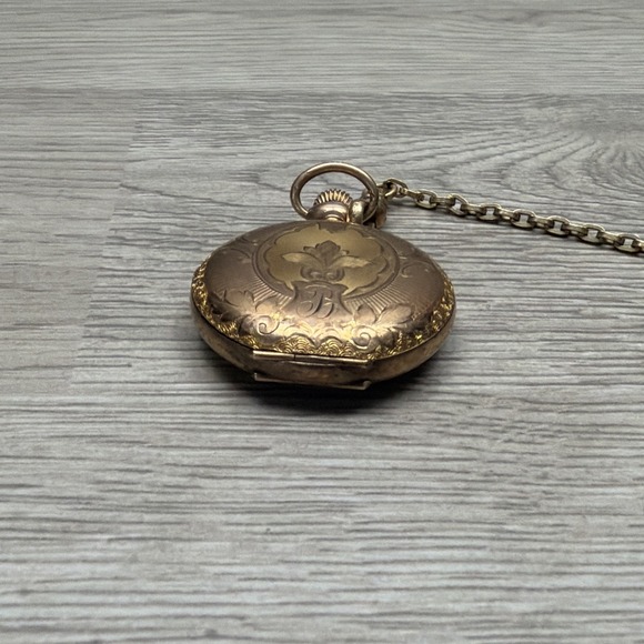 Beautiful American Waltham Model 7675567 12K Rolled Gold Filled Pocket Watch VTG main image 13